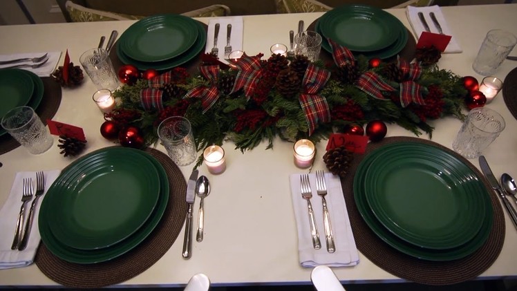 Help! I Need a Christmas Tablescape | At Home With P. Allen Smith