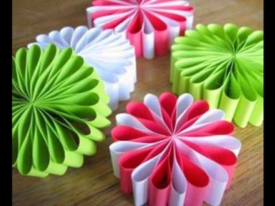 Holiday paper crafts ideas - Home Art Design Decorations