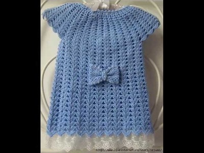 How to crochet dress for girl free pattern for beginer