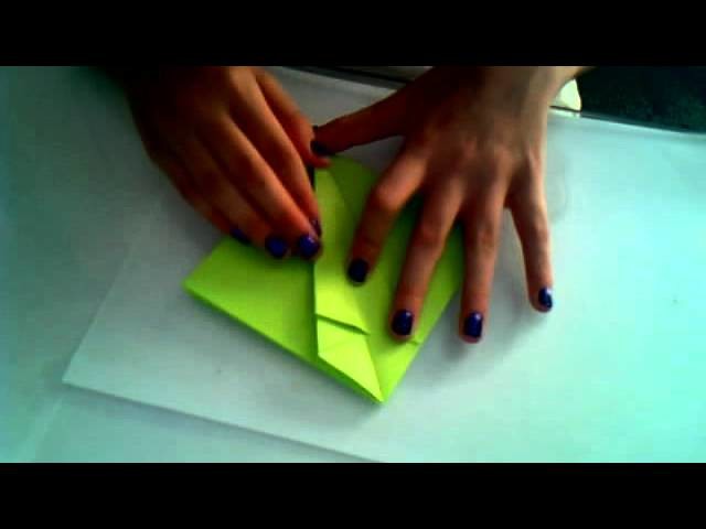 How To Make A Origami Peacock!!!!