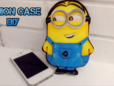 How to make an easy Minion Case with eva or foam. DIY easy crafts