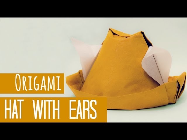 How to make an origami Hat with Ears (Gerardo Gacharná)