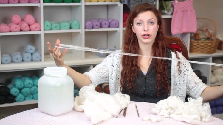 Knitting With Silk Roving : Knitting Techniques