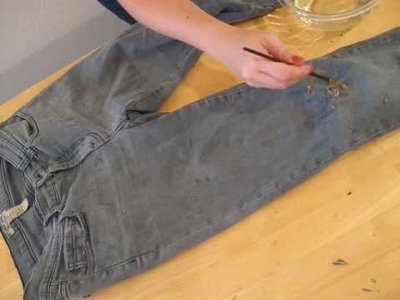 Missa by Design: DIY 6 (Distressed Jeans)