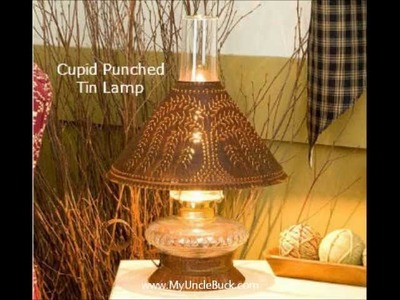 MyUncleBuck.com Presents Punched Tin Lighting That You Have Never Seen