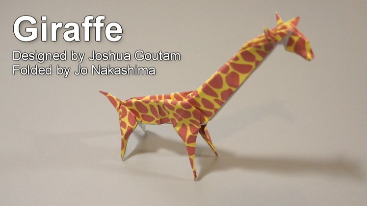 Origami Giraffe (Joshua Goutam)