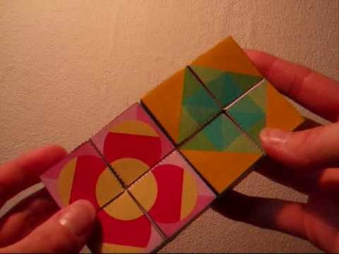 Papercraft - paper toys - Yoshimoto cube - dutchpapergirl