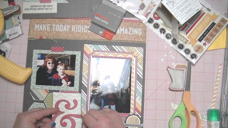 Scrapbooking Process Video - From Start to Finish - Simple Stories 24.7