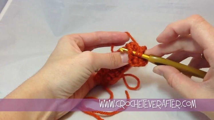 Single Crochet Tutorial #15: Vertical Rib in SC using Post Stitches