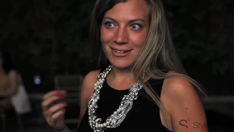 StyleCaster Video captures Jewelry Designer Fenton.Fallon's Cocktail and DIY Jewelry Making Event!