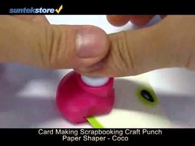 SuntekStore: Card Making Scrapbooking Craft Punch Paper Shaper - Coco