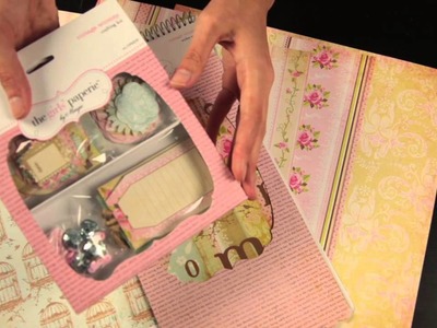 The Girls' Paperie by Margie - Vintage Whimsy Scrapbook Collection