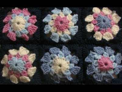 VERY EASY crochet granny square tutorial -  granny square baby blanket.afghan for beginners