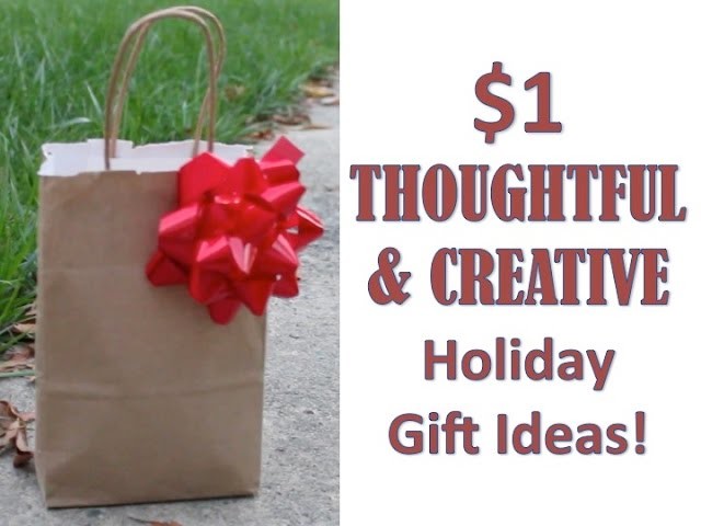 $1 HOLIDAY GIFT IDEAS | DIY Christmas Gift Collab