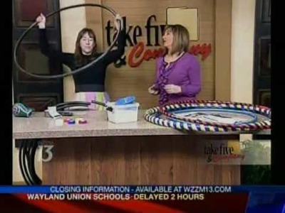 CraftSanity on TV: How to make a Hoop