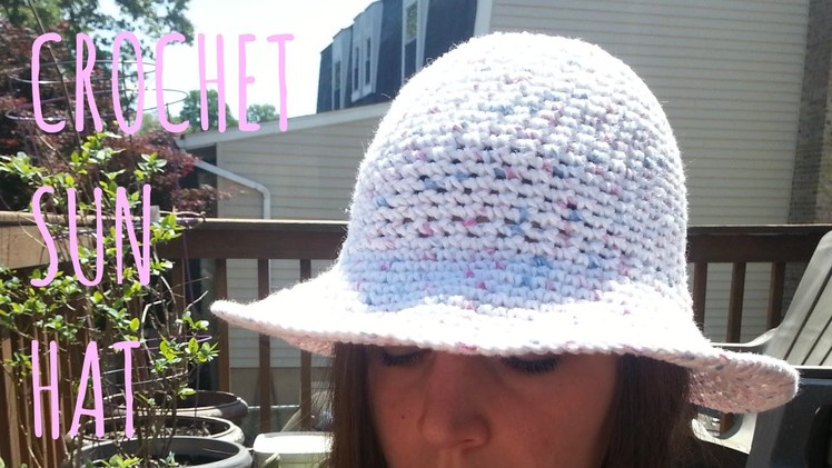 Crochet Sun Hat | Pattern & Tutorial