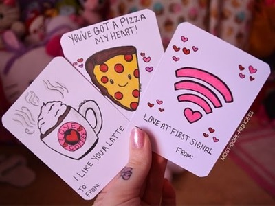 D.I.Y: Cheesy Valentine's Day Cards