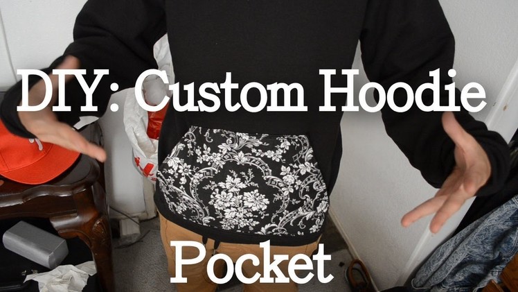 DIY Custom Hoodie Pocket