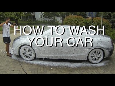 DIY: Foam Cannon Your Car Properly (Pre-Rinse)