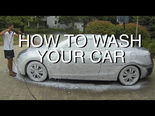 DIY: Foam Cannon Your Car Properly (Pre-Rinse)