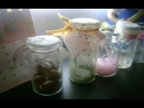 [DIY gift] Cookies in a Jar - miniature