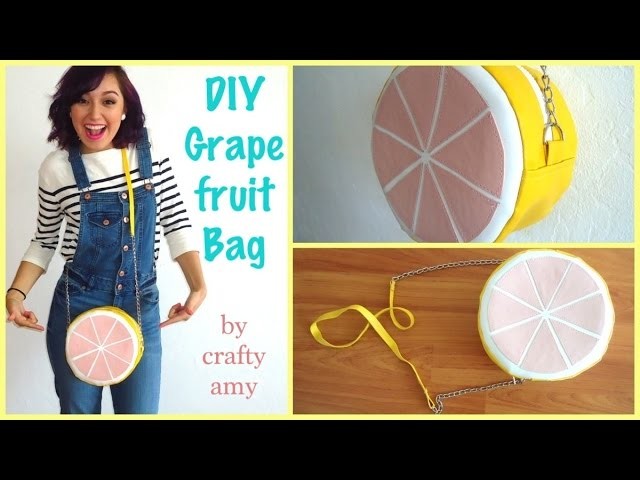 DIY Grapefruit Bag
