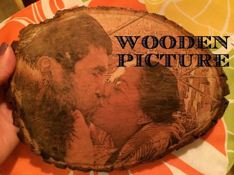 DIY: How to Transfer a Picture on to Wood