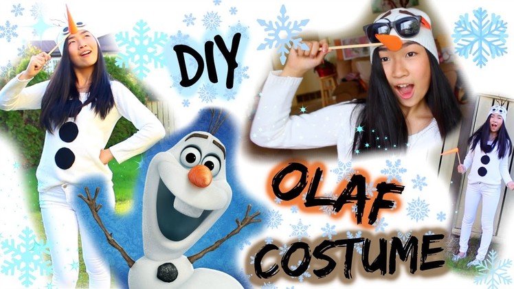 DIY: Olaf Costume for Halloween | Frozen Costume