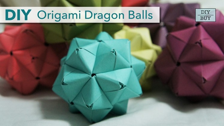 DIY:  Origami Dragon Ball