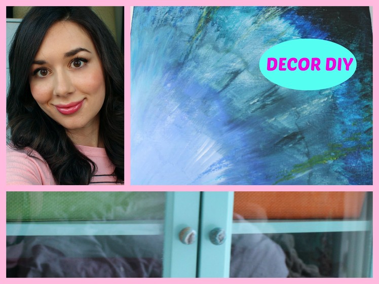 Home Decor DIY: Ombre Paintings and Tiffany Furniture