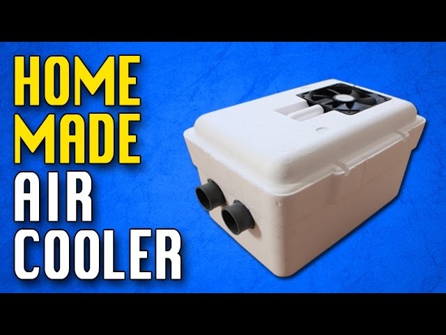 Homemade Air conditioner DIY Homemade air cooler