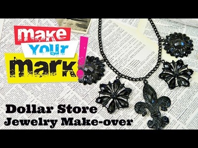 HOW TO: Dollar Store Jewelry Makeover DIY