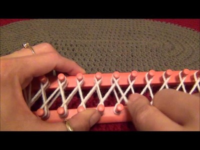 How to Eight Wrap the Knifty Knitter Long Looms