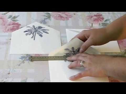 How To Insert An Envelope Liner- DIY Instructions for Envelope Liners
