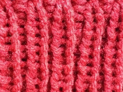 How to Knit the Rib or Ribbing Stitch: Knit one Purl one by ThePatterfamily
