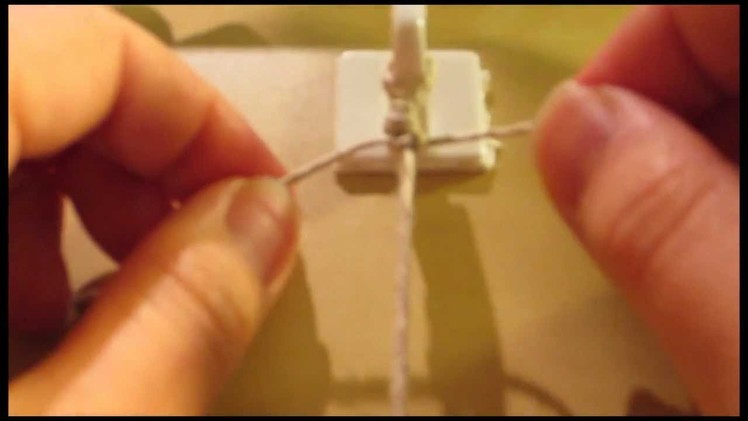 How to Make a Hemp Bracelet - The Square Knot [Part 1 of 2]