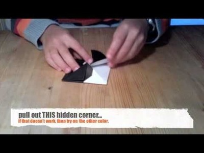 How to make a origami yin yang symbol