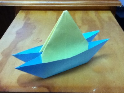 How to Make an Origami Yacht - Catamaran or Two Hull Boat - Step by Step Instructions - Tutorial