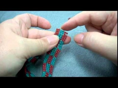 Intro to Herringbone Beading Stitch Tutorial, Part 3