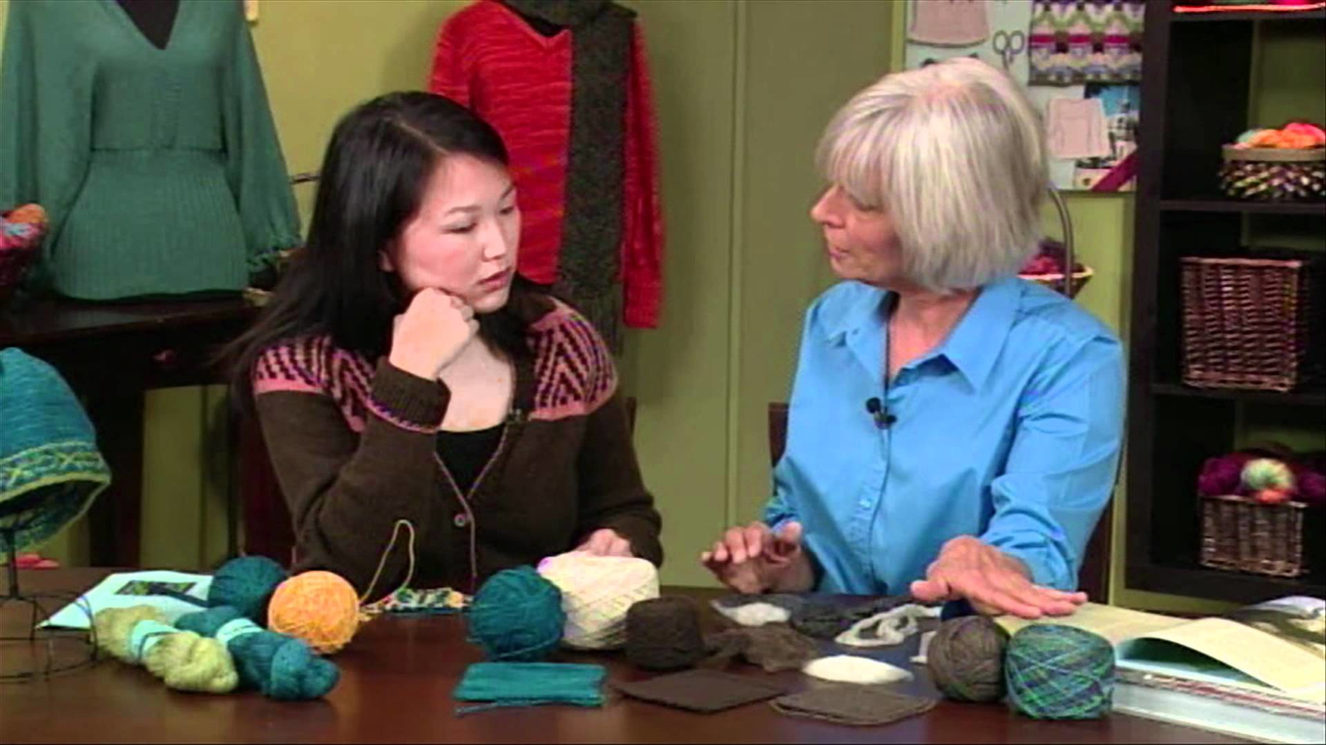 Knitting Daily TV Episode 810s HowTo, Sponsored by Bijou Basin Ranch