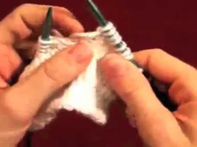 Knitting Increases: Make 1 Towards (M1T) aka Make One English Style