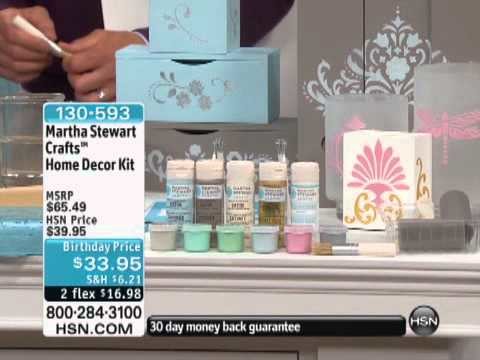 Martha Stewart Crafts Home Decor Kit