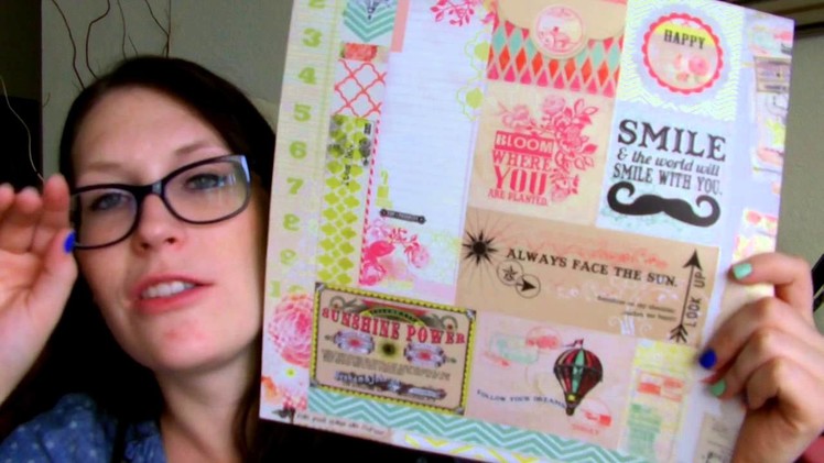 Michaels- Whimsodoodle- Thickers scrapbook haul