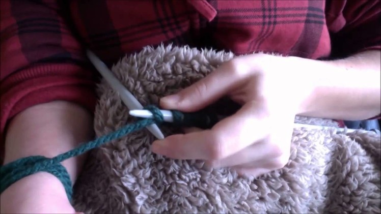 One-handed Knitting - Casting On