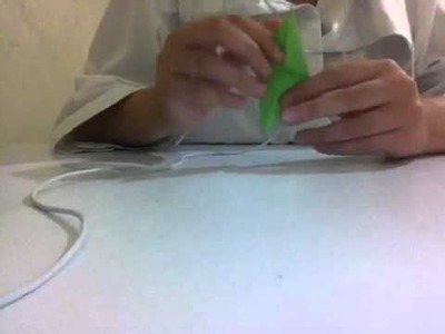 Origami The Sims diamond thing part 1