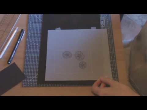 Parchment Craft beginners lesson 1 part 1 of 4
