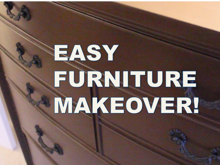 REFINISH FURNITURE WITHOUT SANDING | Rust-Oleum Cabinet Transformations Kit
