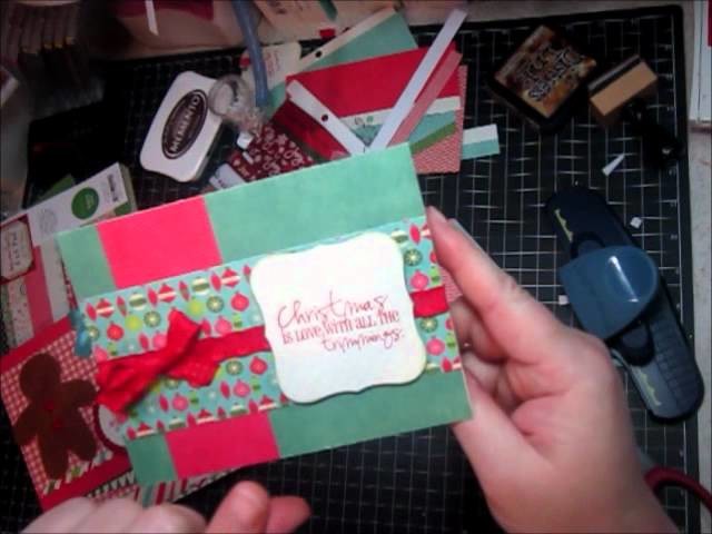 Scrapbooking Project Share - Christmas cards