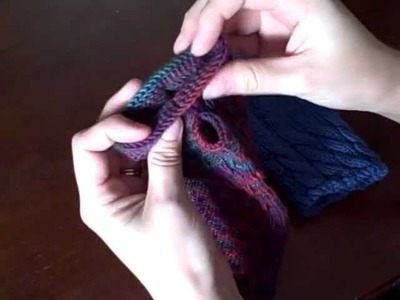Seamless bind-off in the round