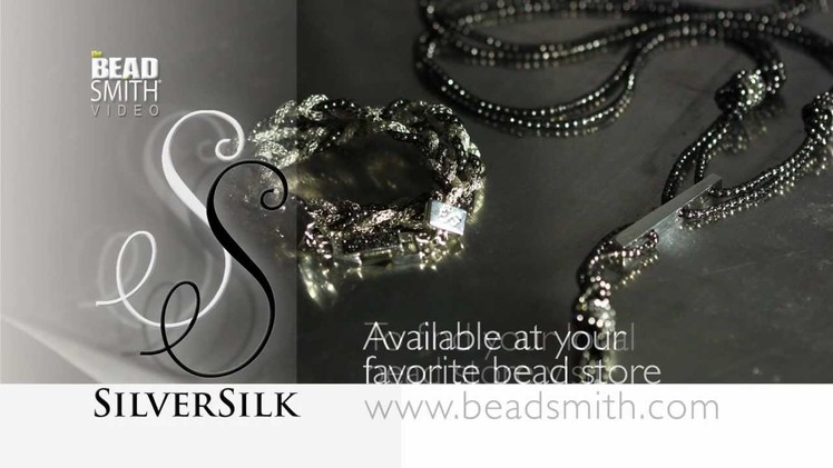 Silver Silk Capture Chain & End Caps by BeadSmith